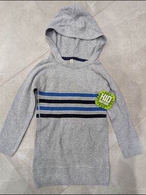 2/$25 Nevada Kids Hooded Sweater Dress – Size 4